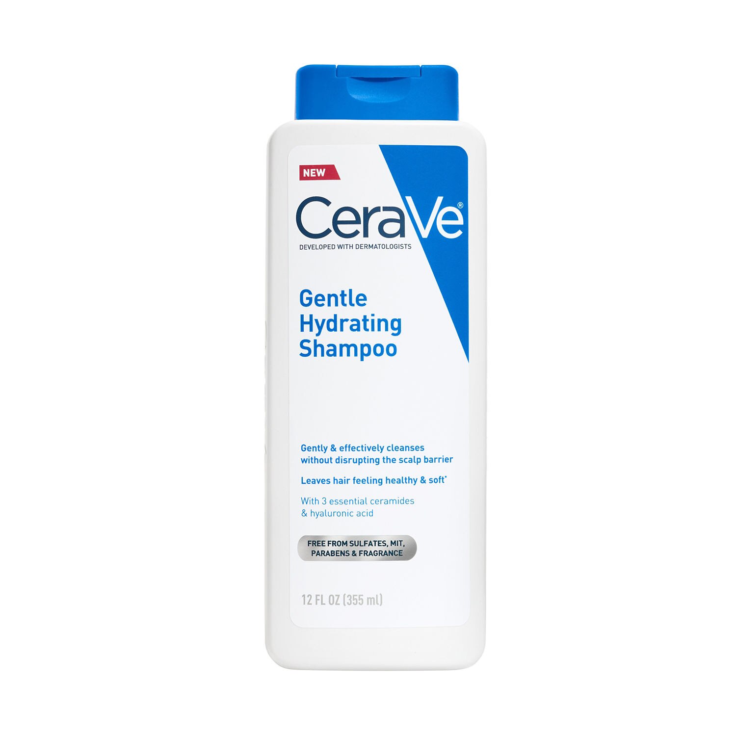 CeraVe Gentle Hydrating Shampoo, 12 OZ