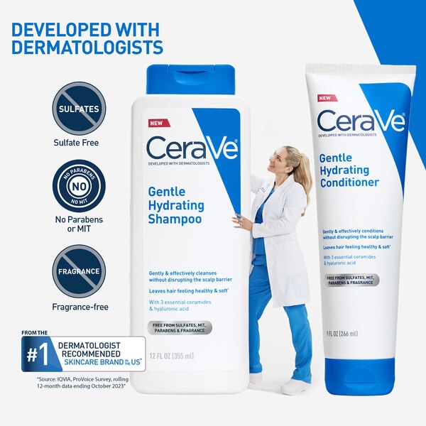 CeraVe Gentle Hydrating Conditioner, 9 OZ