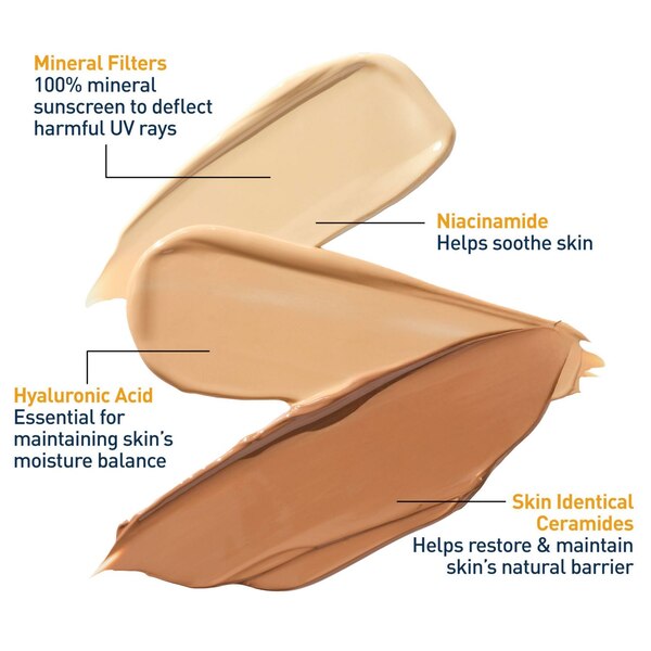 CeraVe Hydrating Sunscreen Sheer Tint Lotion, Light