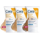 CeraVe Hydrating Sunscreen Sheer Tint Lotion, Deep, thumbnail image