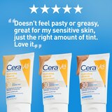 CeraVe Hydrating Sunscreen Sheer Tint Lotion, Deep, thumbnail image