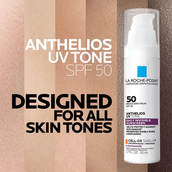 La Roche-Posay Anthelios UV Tone Daily Invisible Sunscreen, SPF 50