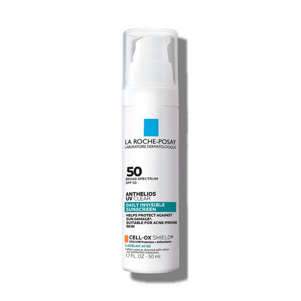 La Roche-Posay Anthelios UV Clear Daily Invisible Sunscreen, SPF 50