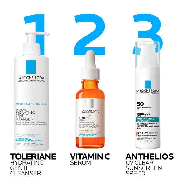 La Roche-Posay Anthelios UV Clear Daily Invisible Sunscreen, SPF 50