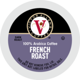 Victor Allen's French Roast Coffee, Dark Roast, Single Serve Brew Cups, thumbnail image