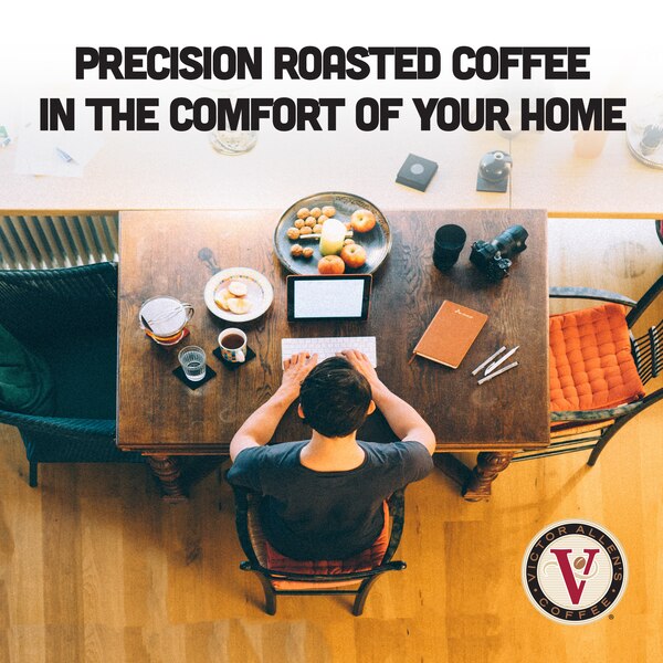 Victor Allen's French Roast Coffee, Dark Roast, Single Serve Brew Cups