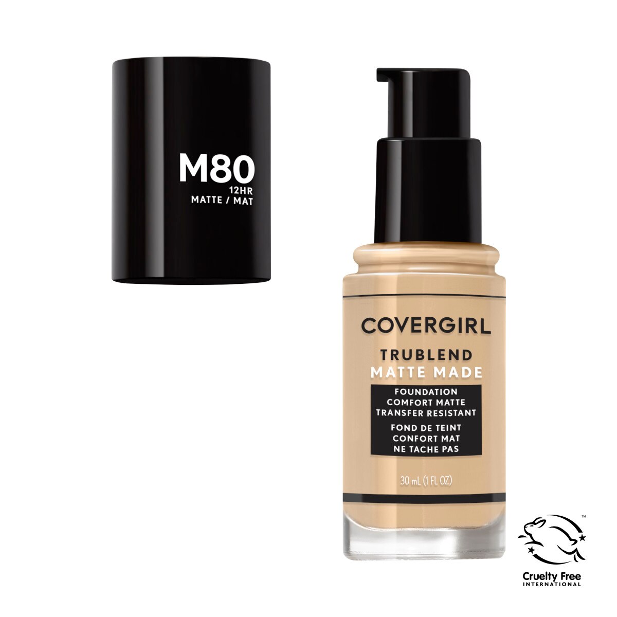 CoverGirl TruBlend Matte Made Liquid Foundation, Caramel Beige