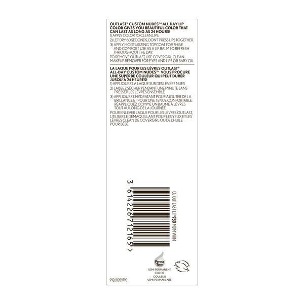 CoverGirl Outlast 2 Step Custom Nudes, Medium Warm