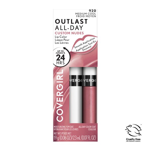 CoverGirl Outlast 2 Step Custom Nudes, Medium Cool