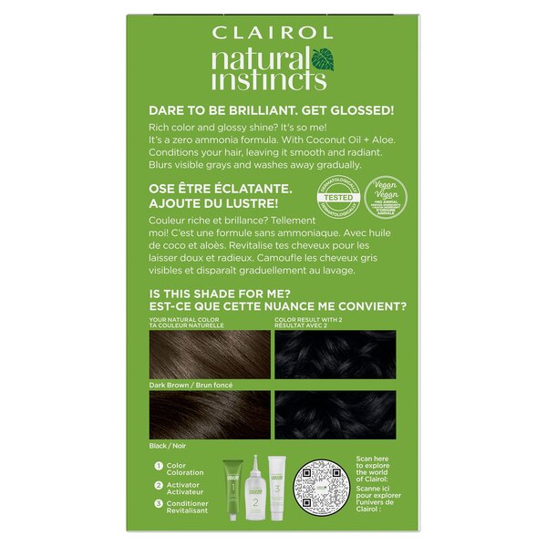 Clairol Natural Instincts Semi-Permanent Hair Color