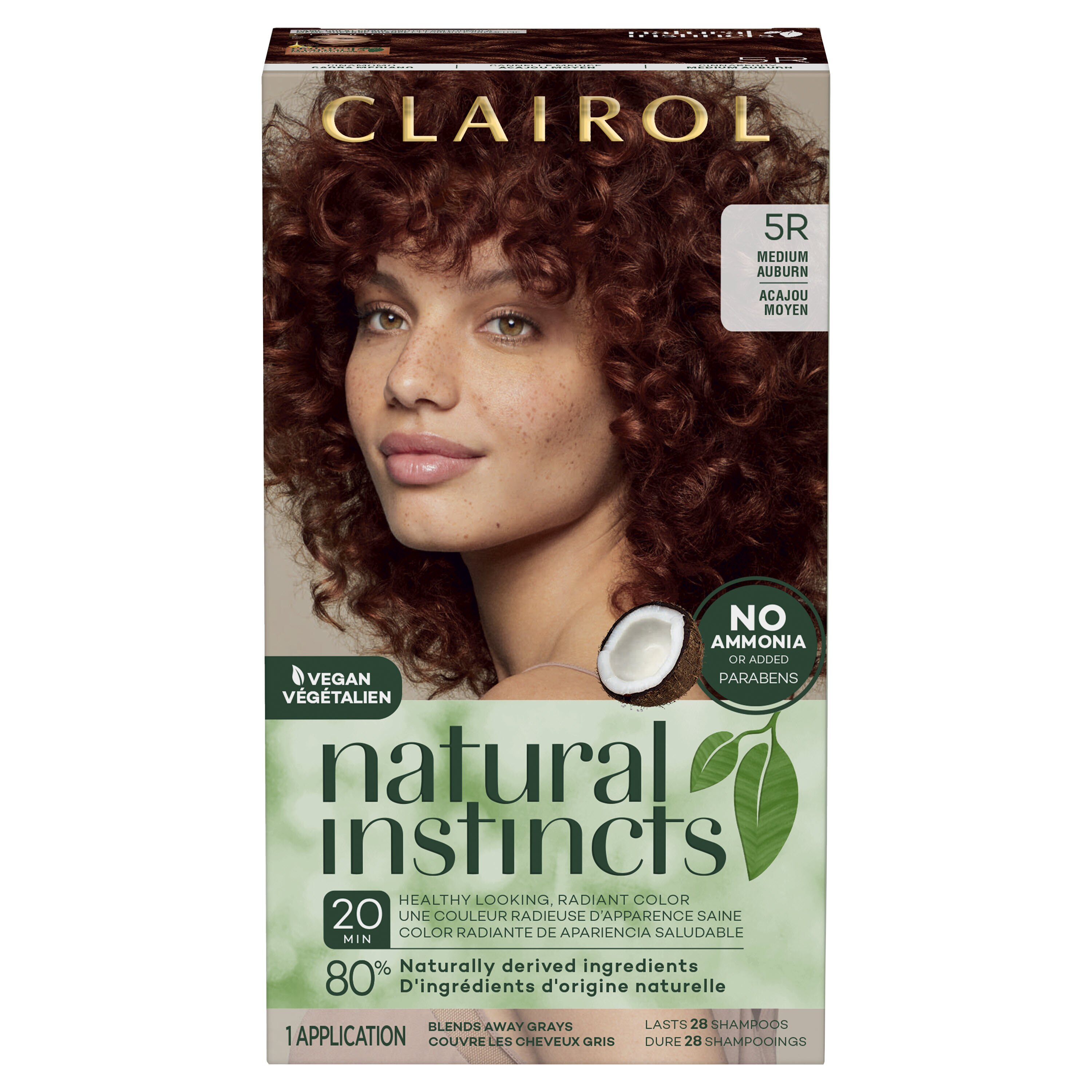 Clairol Natural Instincts Semi-Permanent Hair Color