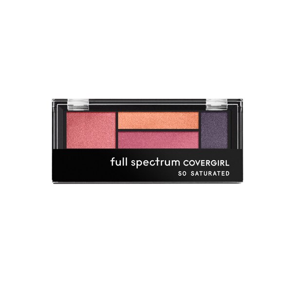 CoverGirl Full Spectrum So Saturated: Quad Eyeshadow Palette