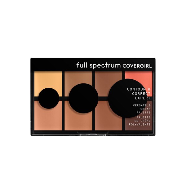 CoverGirl Full Spectrum Contour & Correct Expert Cream Palette, Universal