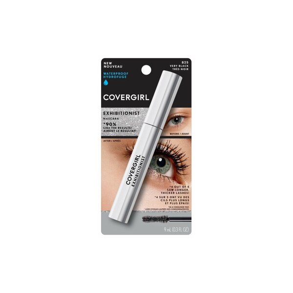 CoverGirl Exhibitionist Waterproof Mascara, Very Black