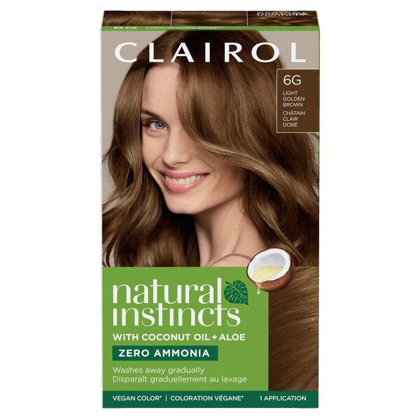 Clairol Natural Instincts Semi-Permanent Hair Color