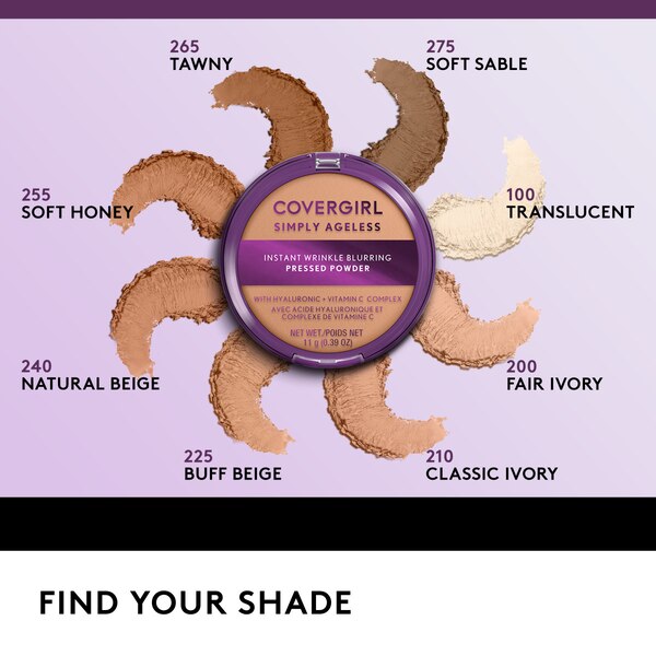 CoverGirl Simply Ageless Instant Wrinkle Blurring Pressed Powder