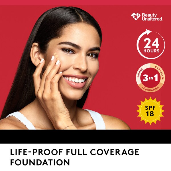 CoverGirl Outlast Extreme Wear 3-in-1 Full Coverage Liquid Foundation with SPF 18 Sunscreen