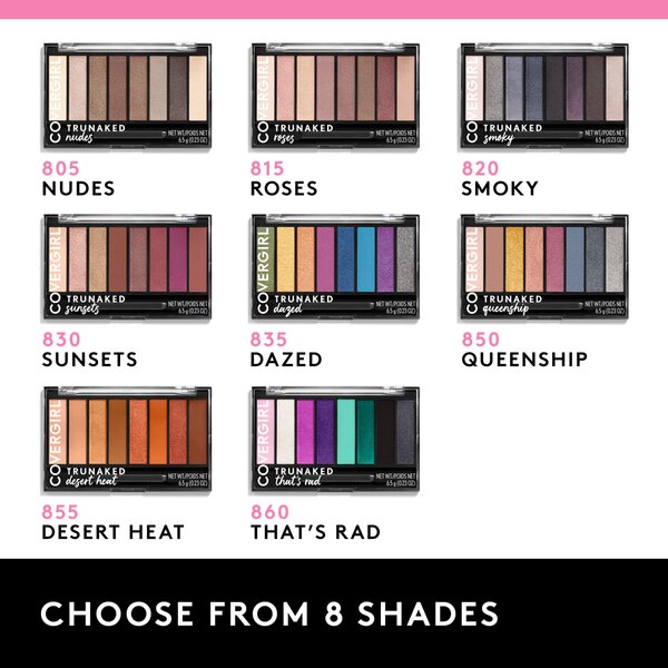 CoverGirl TruNaked Eyeshadow Palette