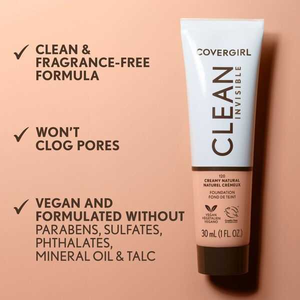 CoverGirl Clean Invisible Liquid Makeup