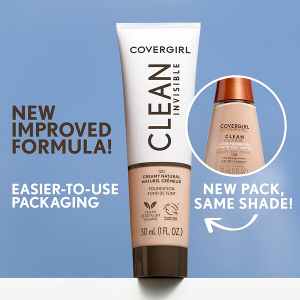 CoverGirl Clean Invisible Liquid Makeup