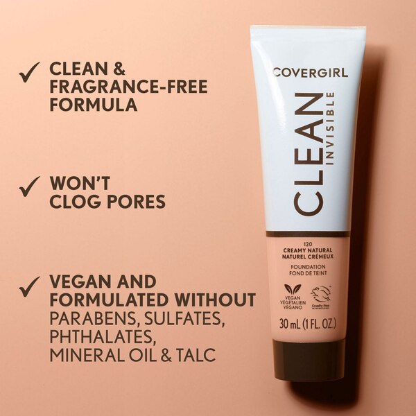 CoverGirl Clean Invisible Liquid Makeup