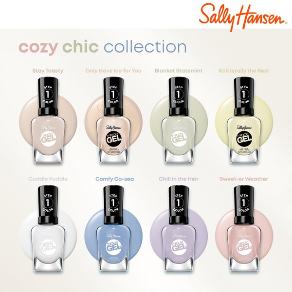 Sally Hansen Miracle Gel Nail Polish, Cozy Chic Collection