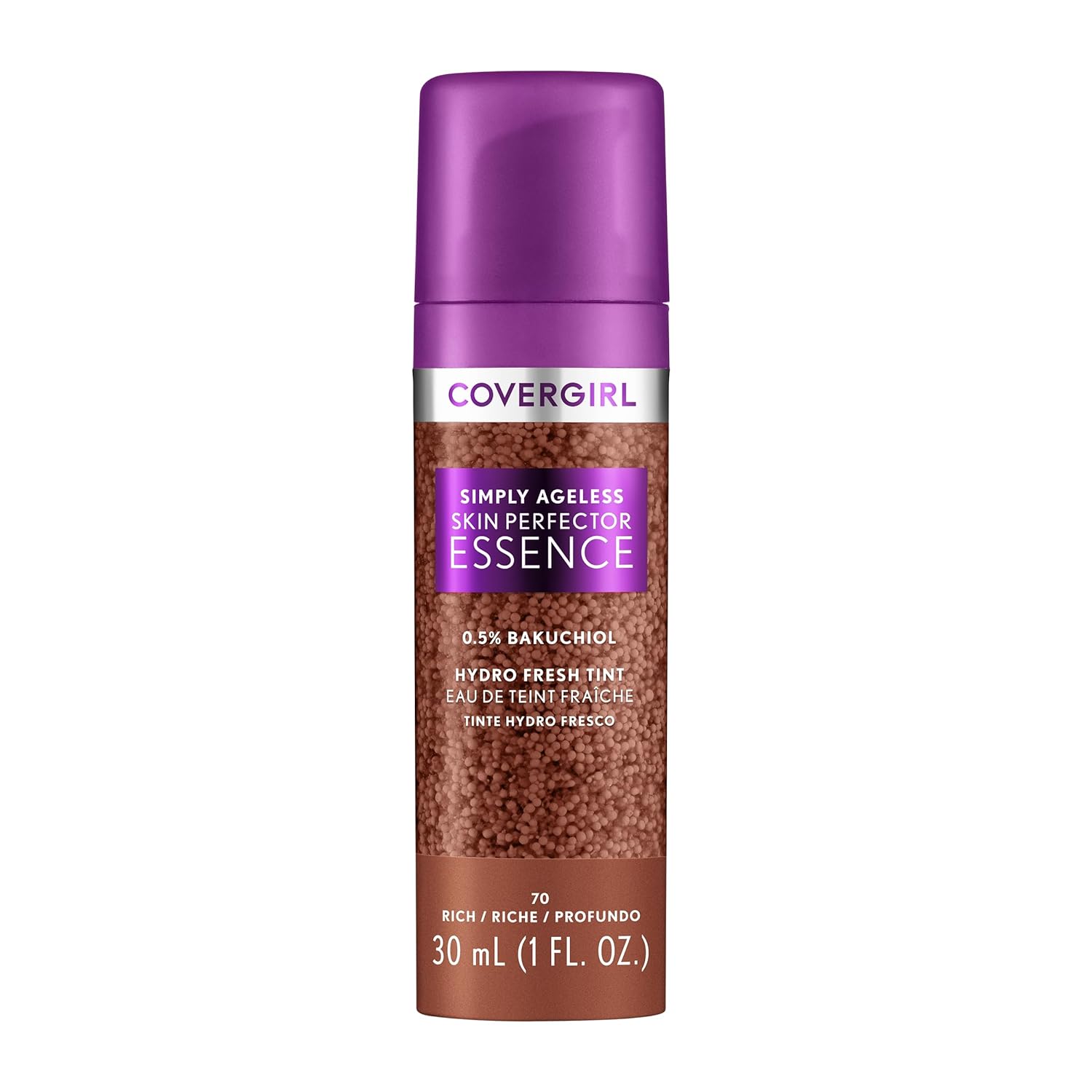 Covergirl Simply Ageless Skin Perfector Essence Foundation, 70 Rich, 1.05oz | CVS