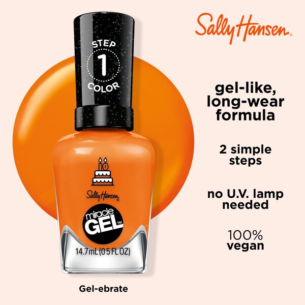 Sally Hansen Miracle Gel, One Gel of a Party Collection
