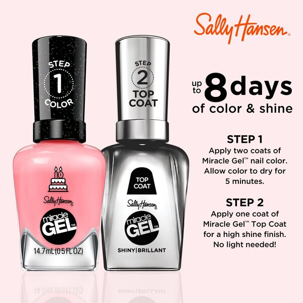 Sally Hansen Miracle Gel, One Gel of a Party Collection
