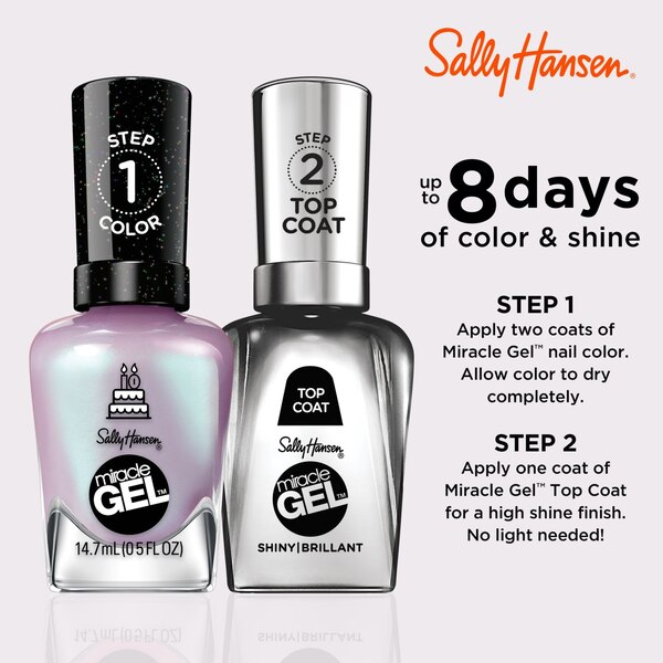 Sally Hansen Miracle Gel, One Gel of a Party Collection