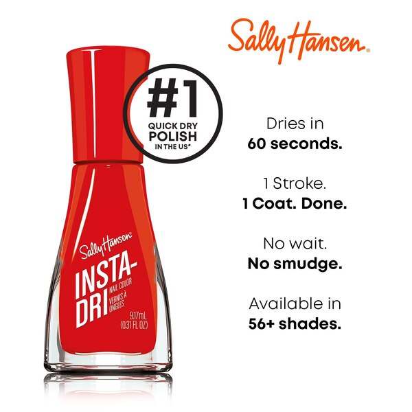 Sally Hansen Insta-Dri Nail Polish, Collision Collection