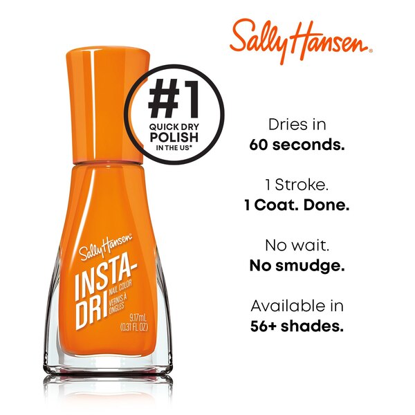 Sally Hansen Insta-Dri Nail Polish, Collision Collection