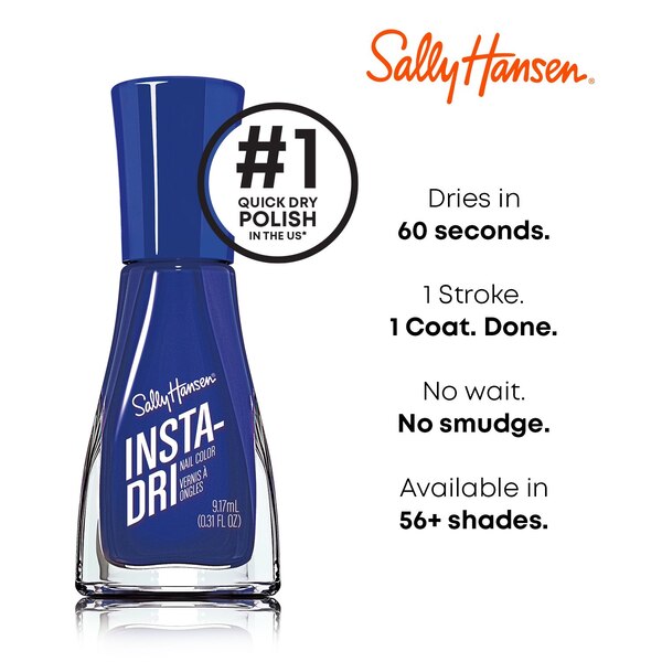 Sally Hansen Insta-Dri Nail Polish, Collision Collection