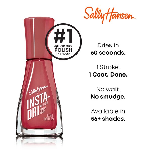 Sally Hansen Insta-Dri Nail Polish, Collision Collection