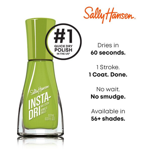 Sally Hansen Insta-Dri Nail Polish, Collision Collection