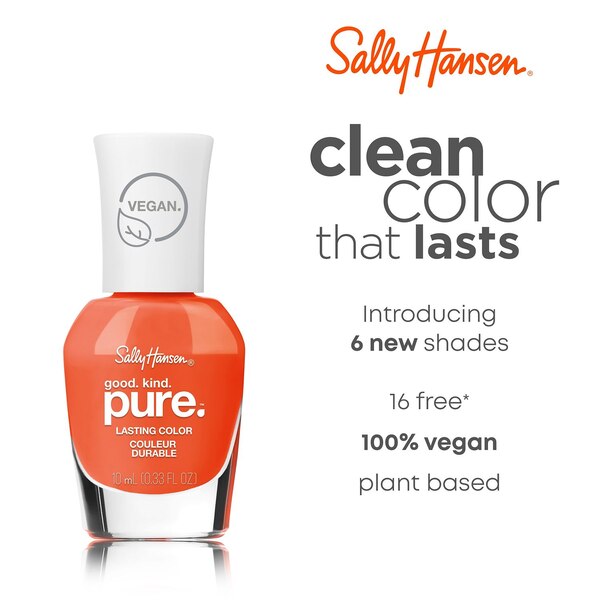 Sally Hansen Good. Kind. Pure. Nail Polish, Spring Into Color Collection
