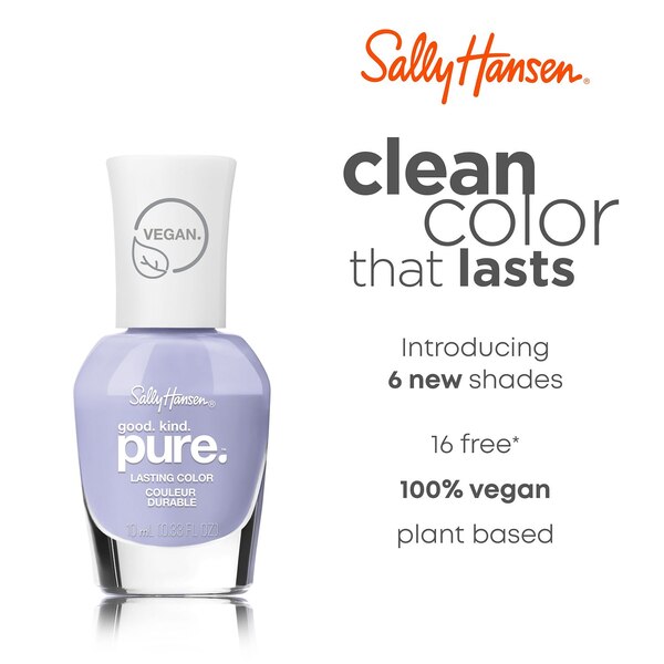 Sally Hansen Good. Kind. Pure. Nail Polish, Spring Into Color Collection
