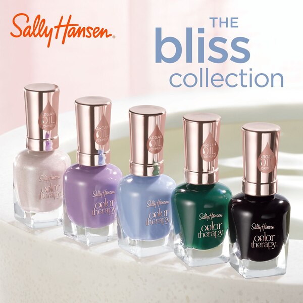 Sally Hansen Color Therapy Nail Polish, Bliss Collection