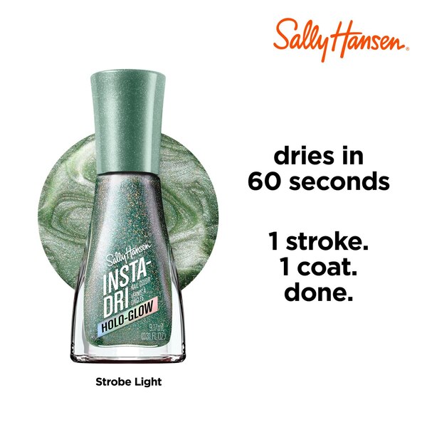 Sally Hansen Insta-Dri Nail Color, Holo-Glow