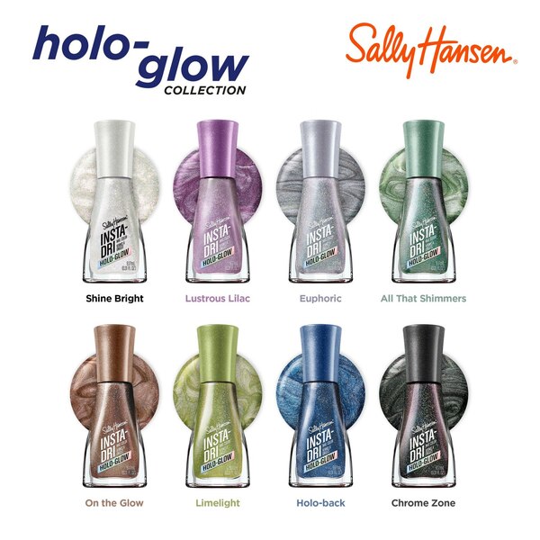 Sally Hansen Insta-Dri Nail Color, Holo-Glow