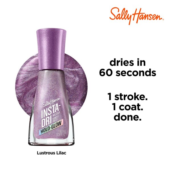 Sally Hansen Insta-Dri Nail Color, Holo-Glow