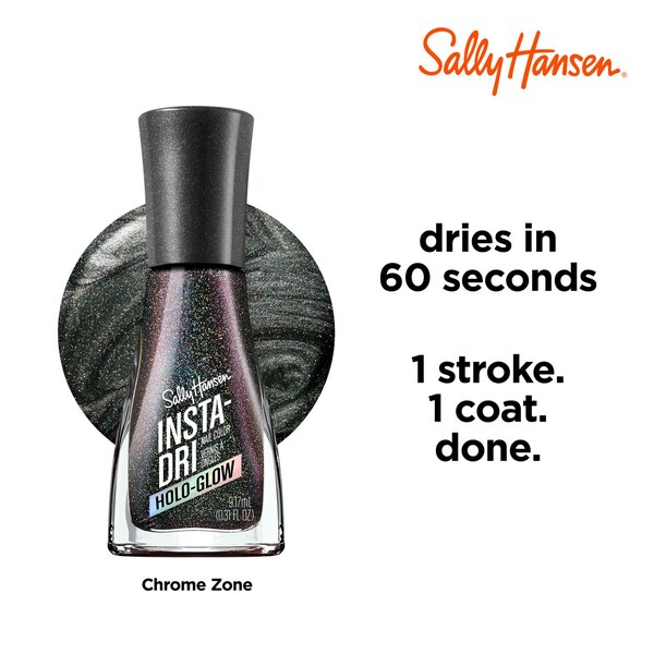 Sally Hansen Insta-Dri Nail Color, Holo-Glow