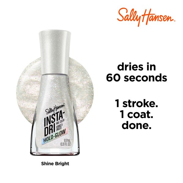 Sally Hansen Insta-Dri Nail Color, Holo-Glow
