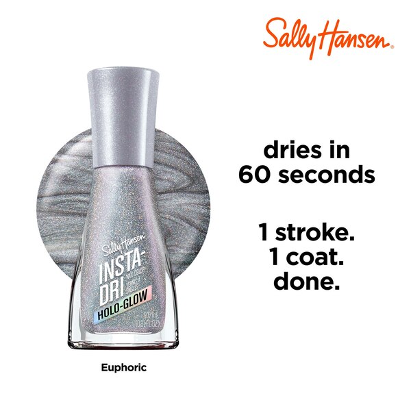 Sally Hansen Insta-Dri Nail Color, Holo-Glow