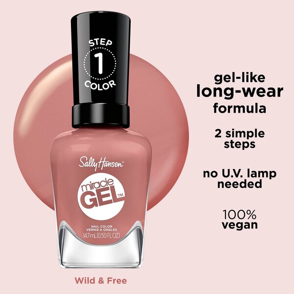 Sally Hansen Miracle Gel, Wild at Heart Collection