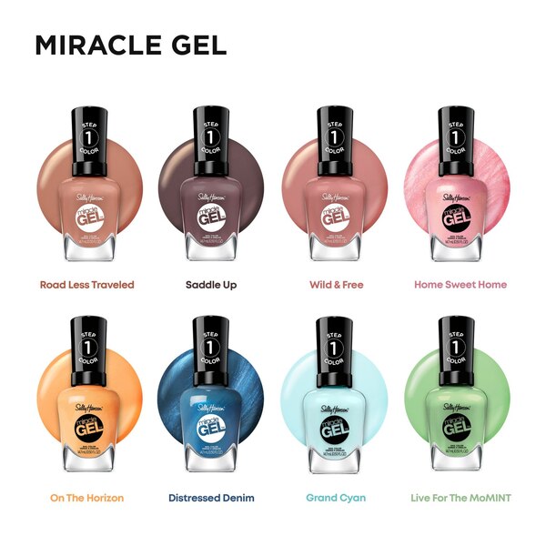 Sally Hansen Miracle Gel, Wild at Heart Collection