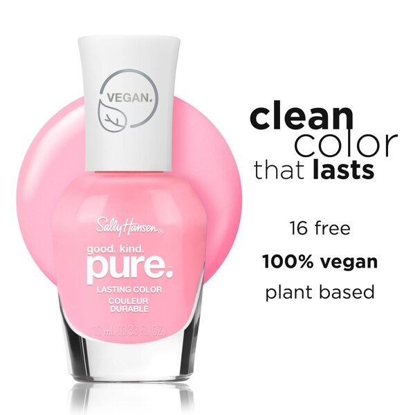 Sally Hansen Good.Kind.Pure Nail Polish, Enchanted Meadows Collection
