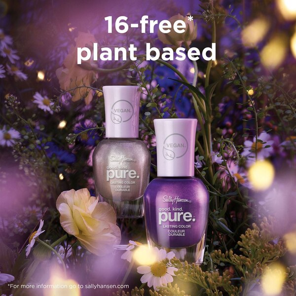 Sally Hansen Good.Kind.Pure Nail Polish, Enchanted Meadows Collection