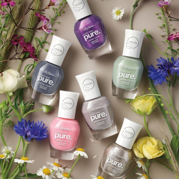 Sally Hansen Good.Kind.Pure Nail Polish, Enchanted Meadows Collection