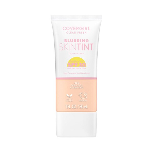 CoverGirl Clean Fresh Blurring Skin Tint, SPF 30